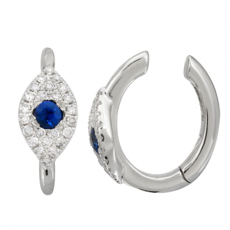 Evil Eye Ear Cuff