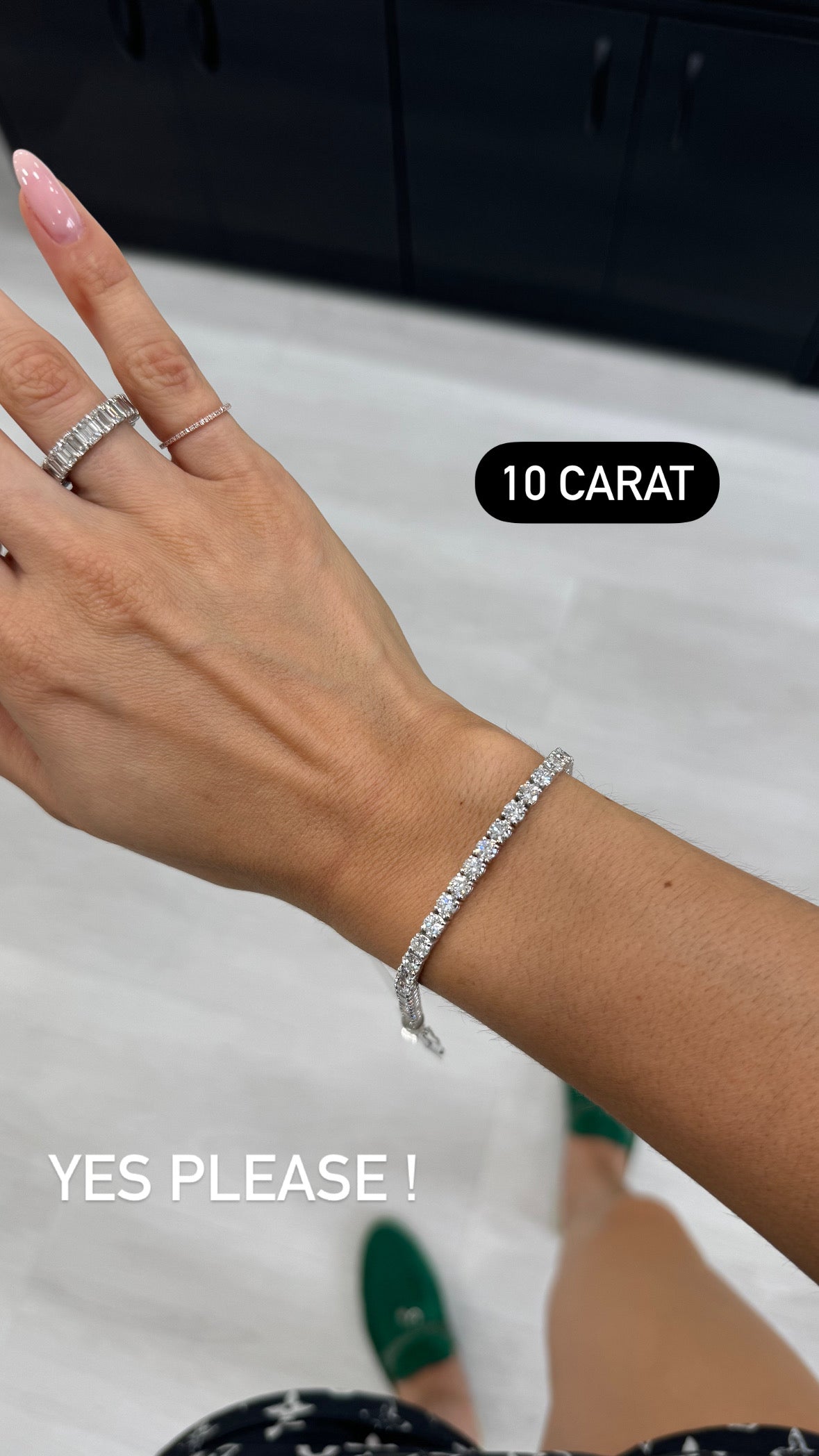 Classic Lab Tennis Bracelet