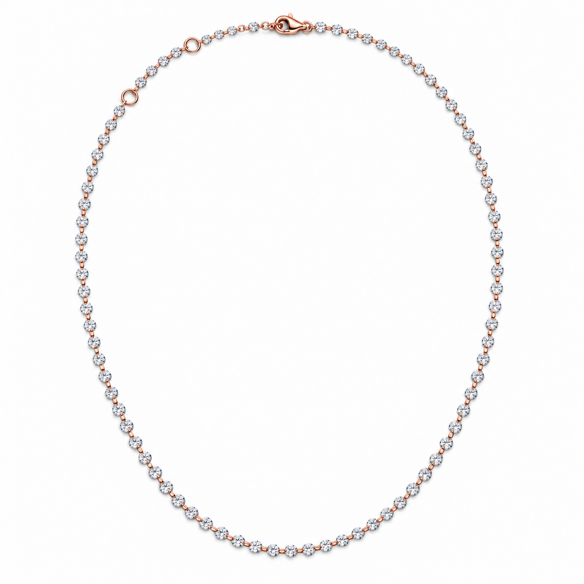 Gemma Lab Drilled Round Diamond Necklace