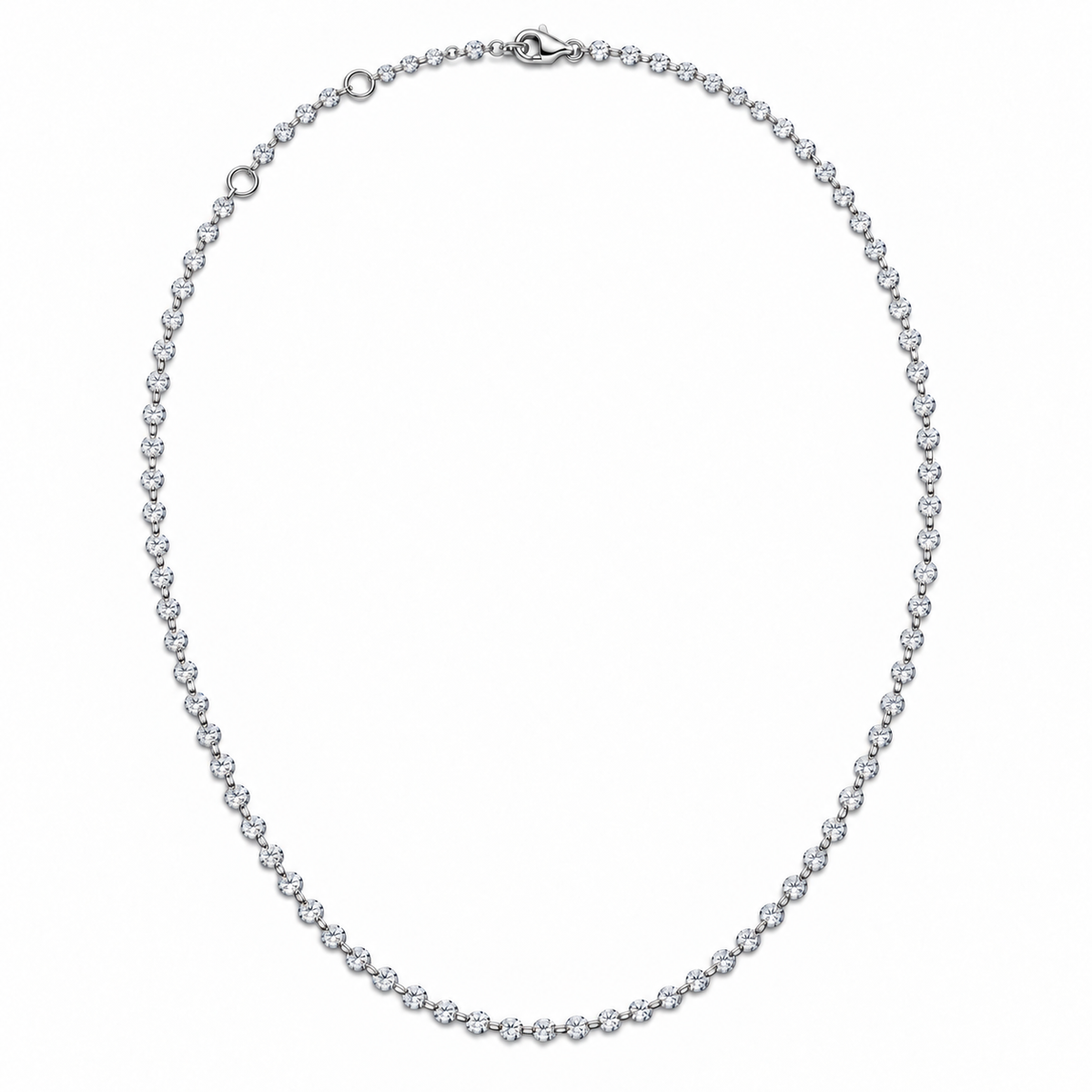 Gemma Lab Drilled Round Diamond Necklace