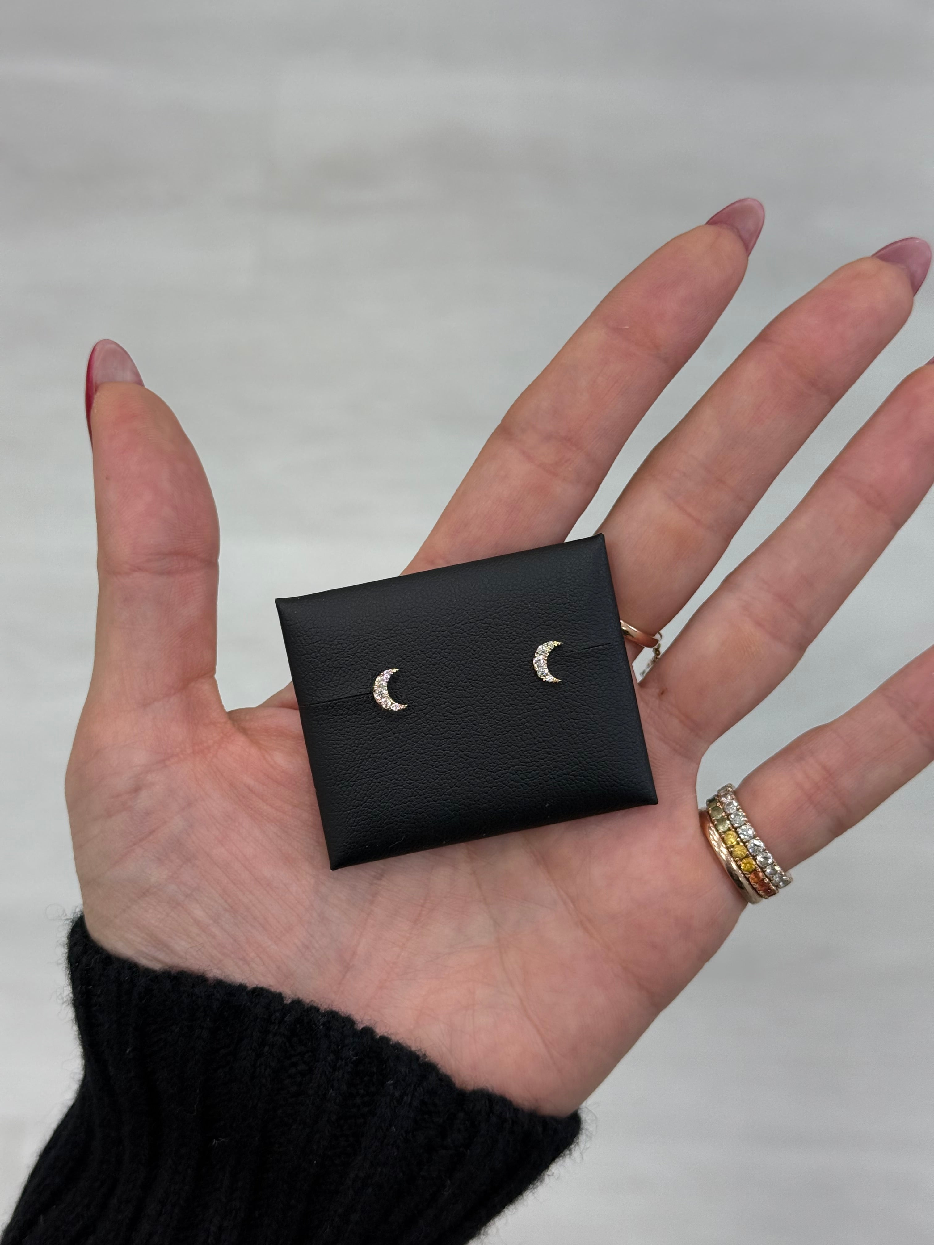 Crescent Moon Flat Back