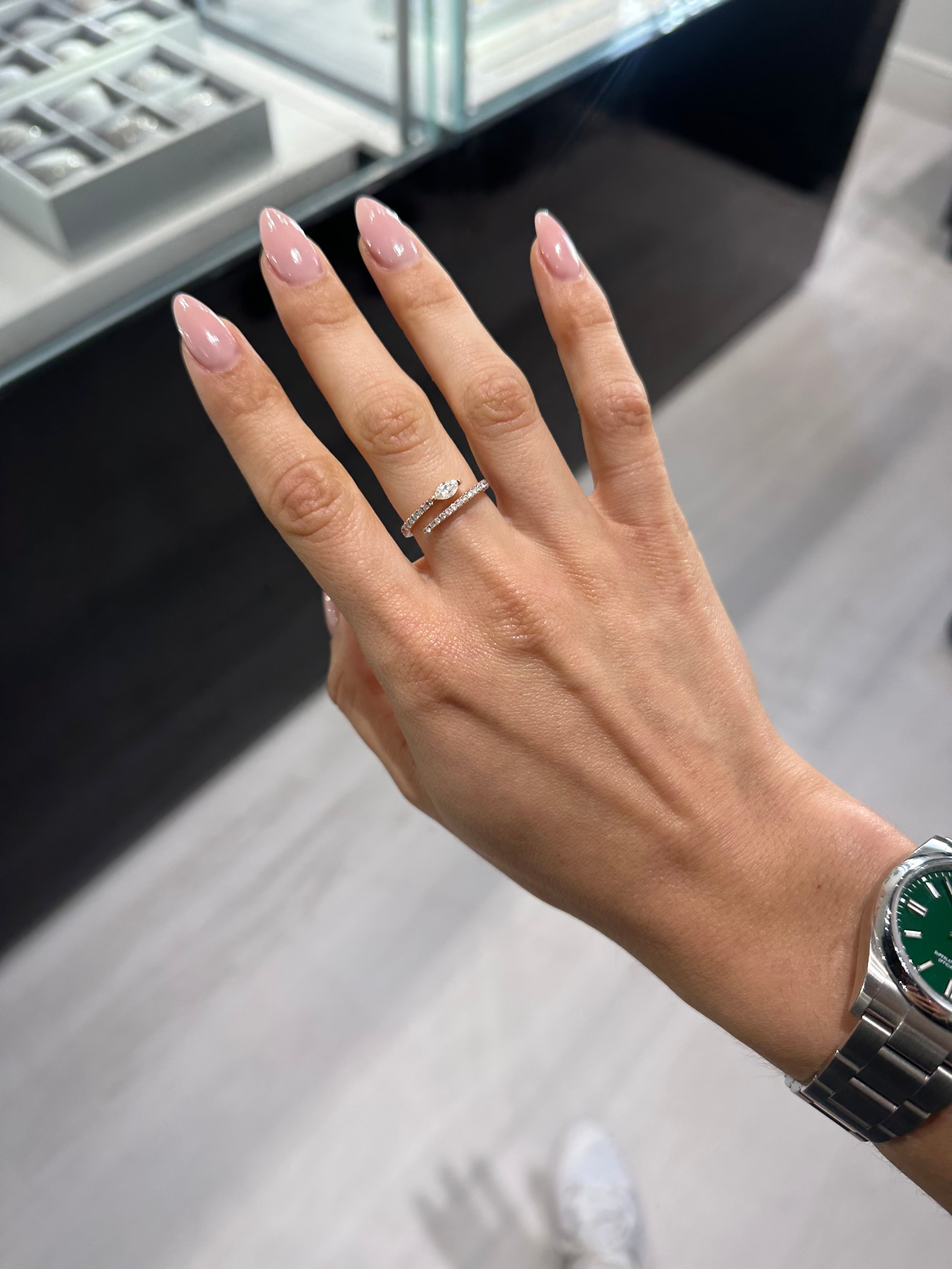 Marquise Wrap Ring