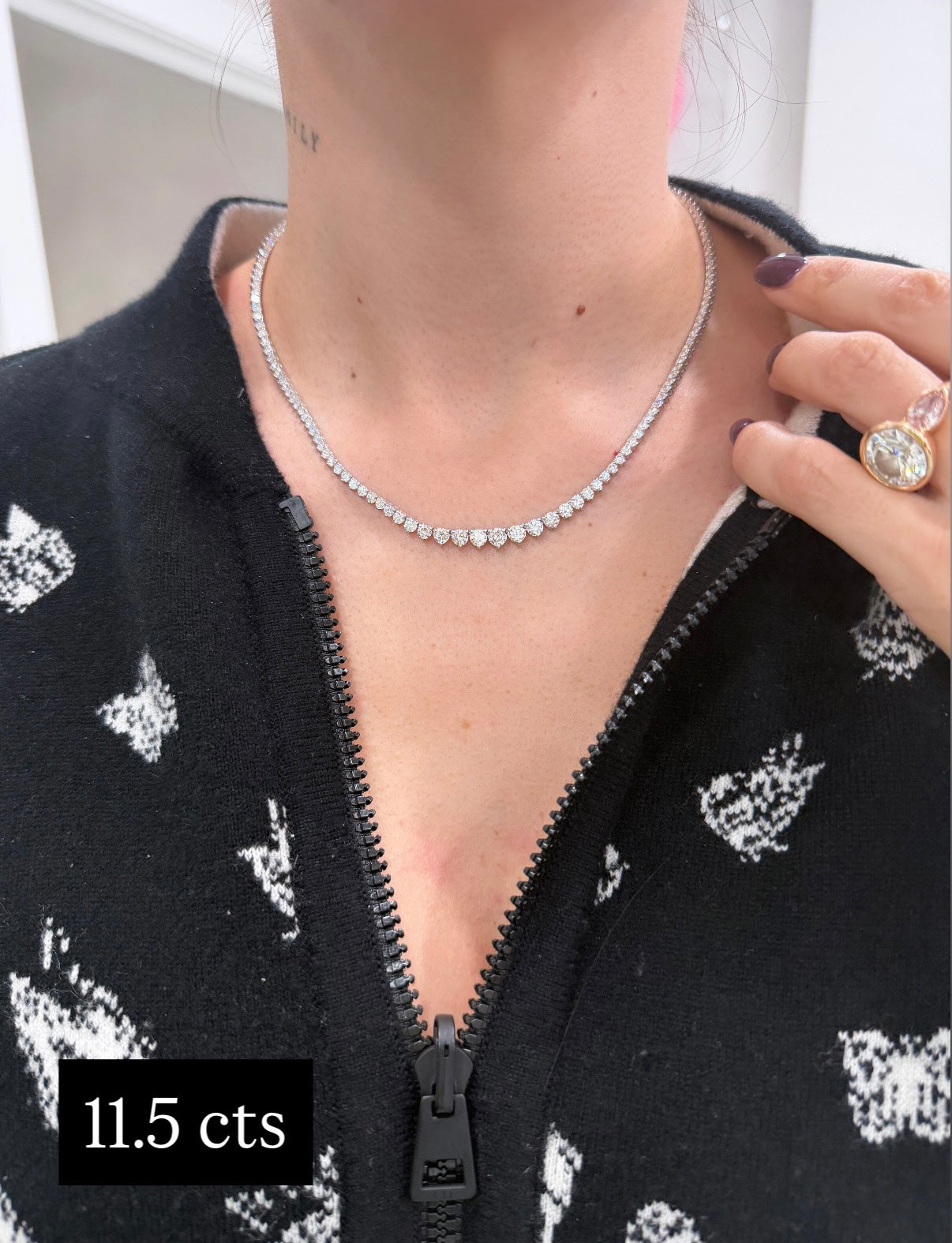 Lab Riviera Tennis Chain