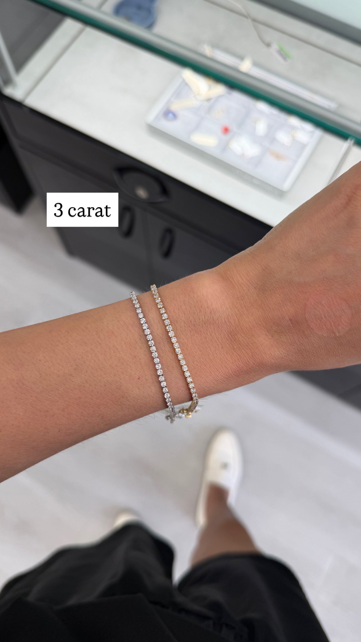 Lab Classic Tennis Bracelet