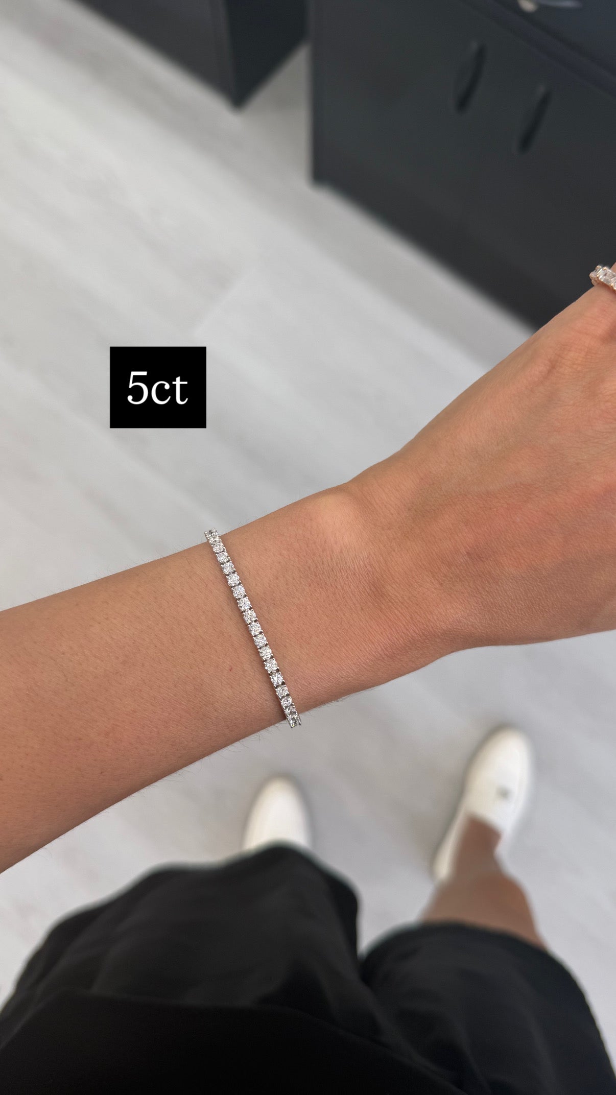 Lab Classic Tennis Bracelet