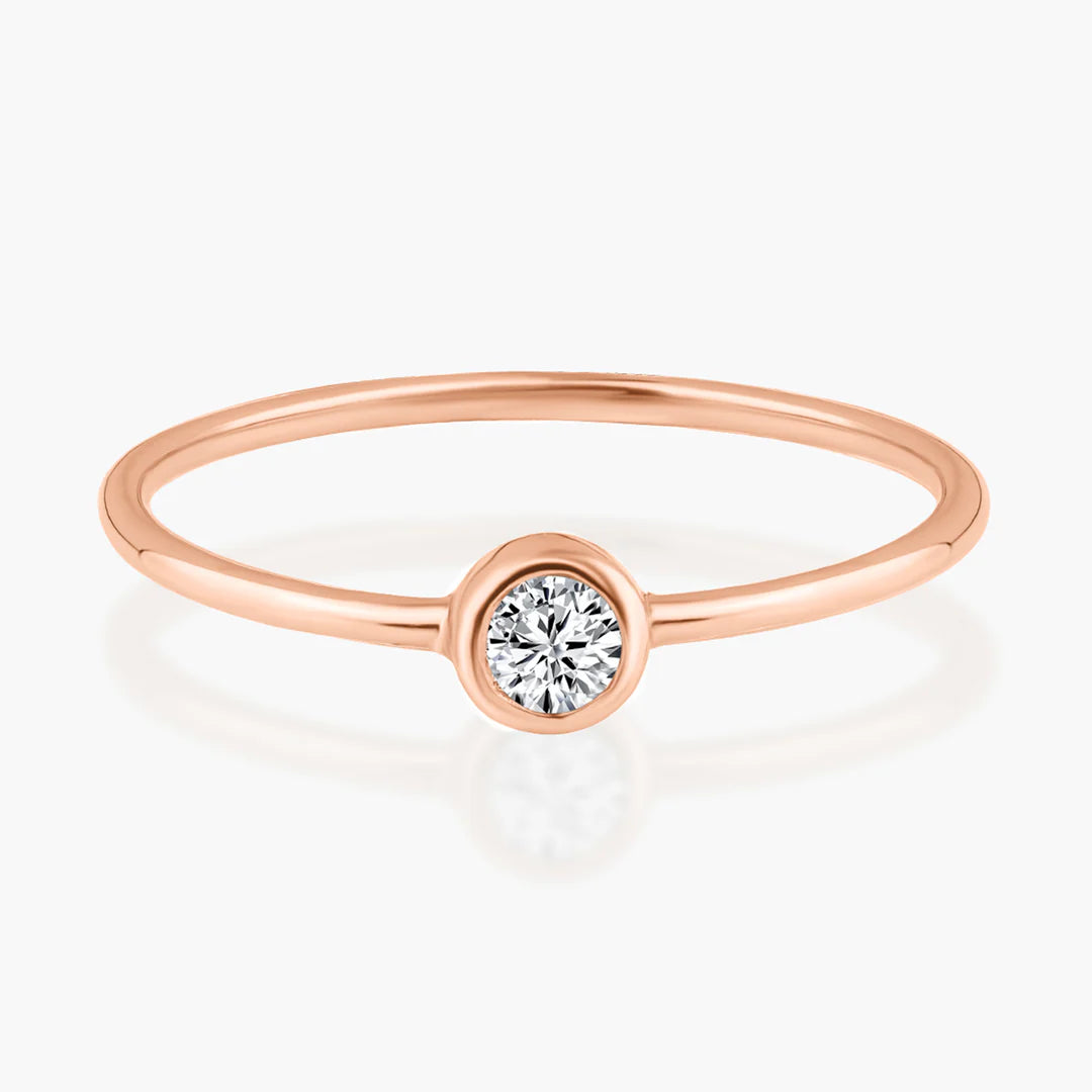 Fancy Cut Diamond Wire Ring