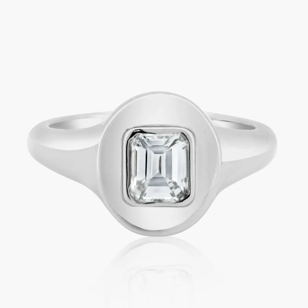 Fancy Cut Signet Ring