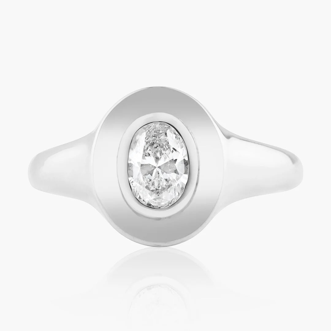 Fancy Cut Signet Ring