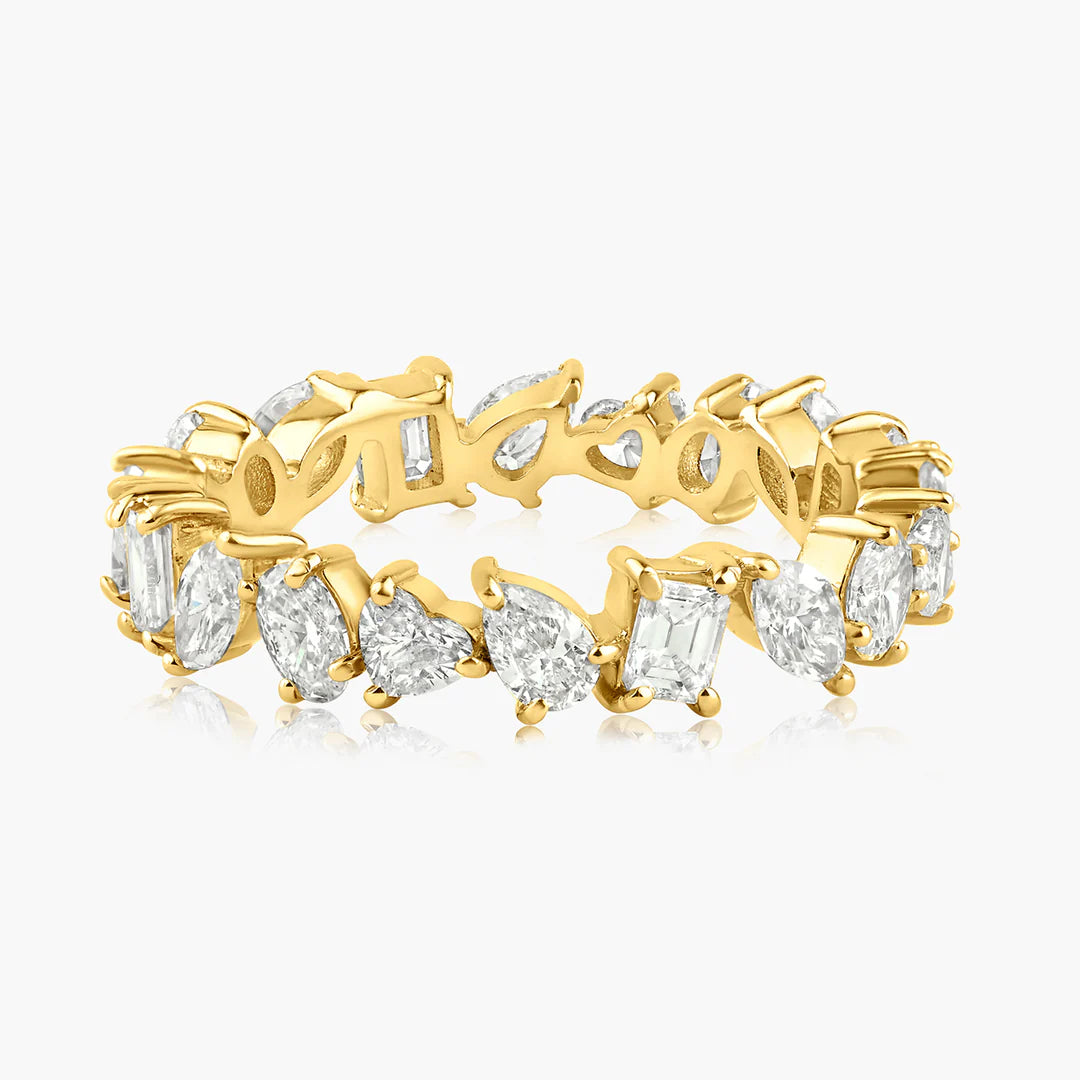 Multi-Shape Eternity Band