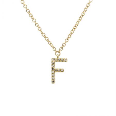 Mini Capital Initial Necklace
