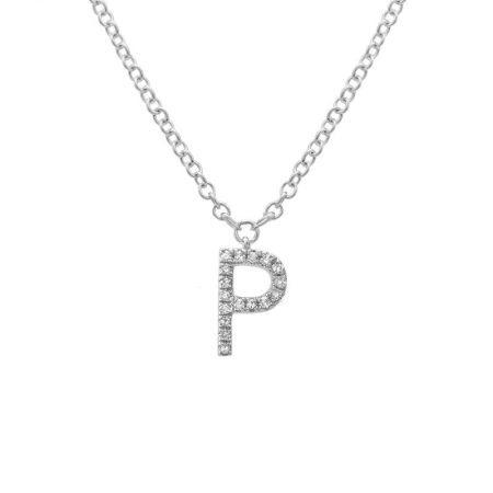 Mini Capital Initial Necklace