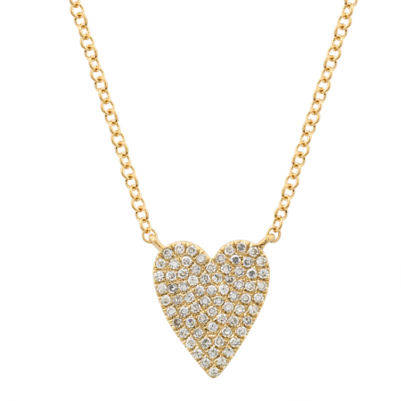 Pavé Heart Necklace