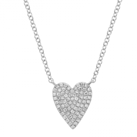 Pavé Heart Necklace