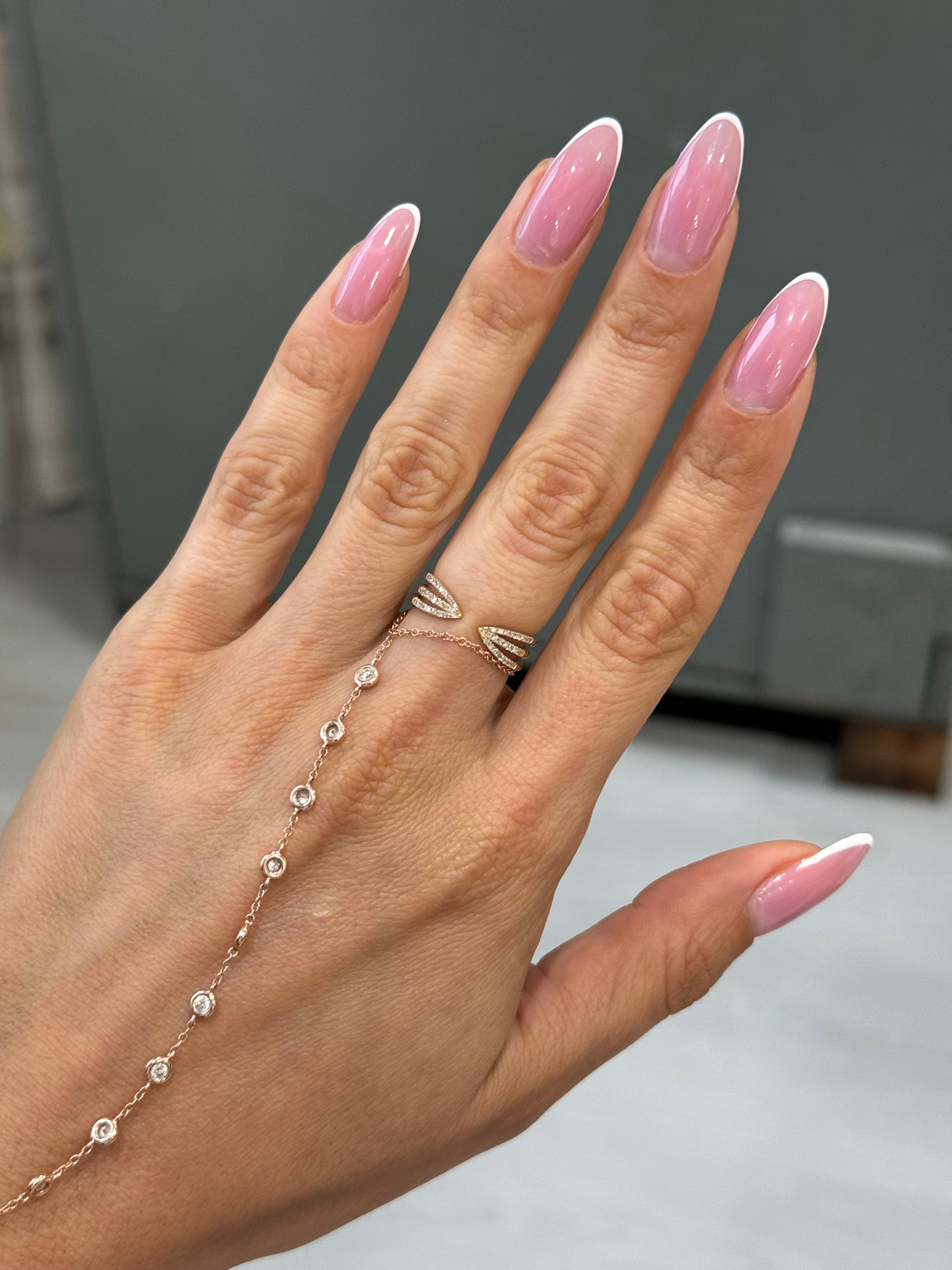 Outlined Cuff Ring