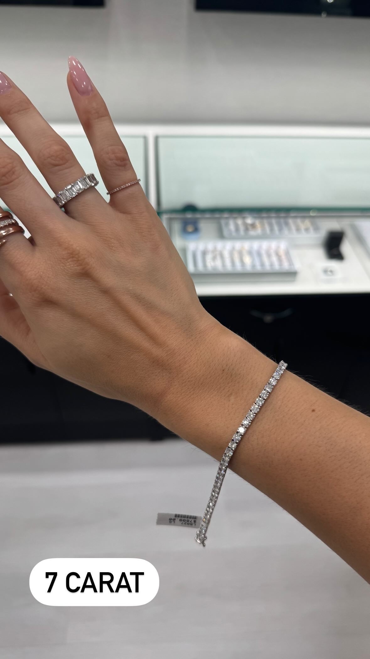 Lab Classic Tennis Bracelet