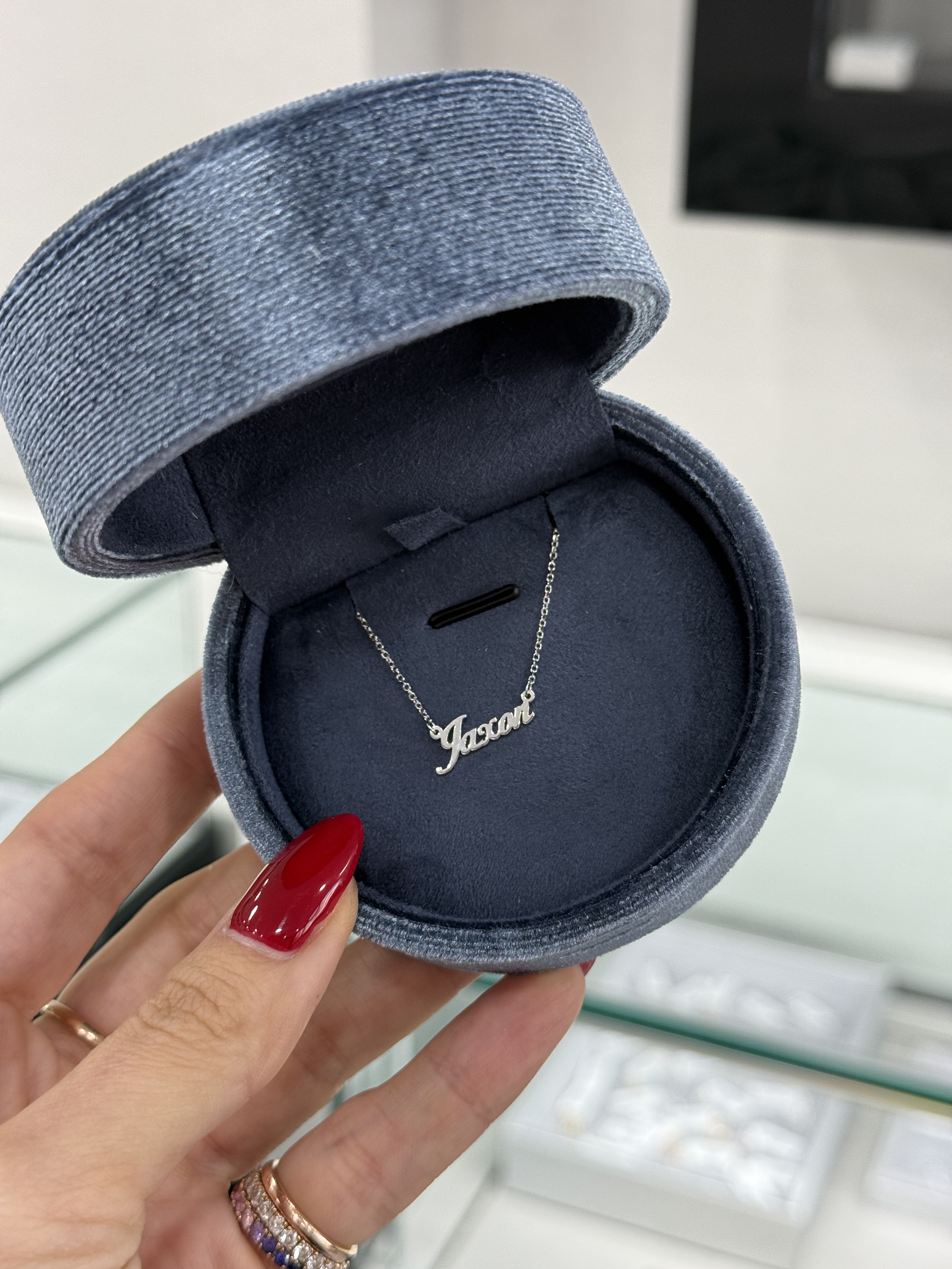 Micro Name Necklace