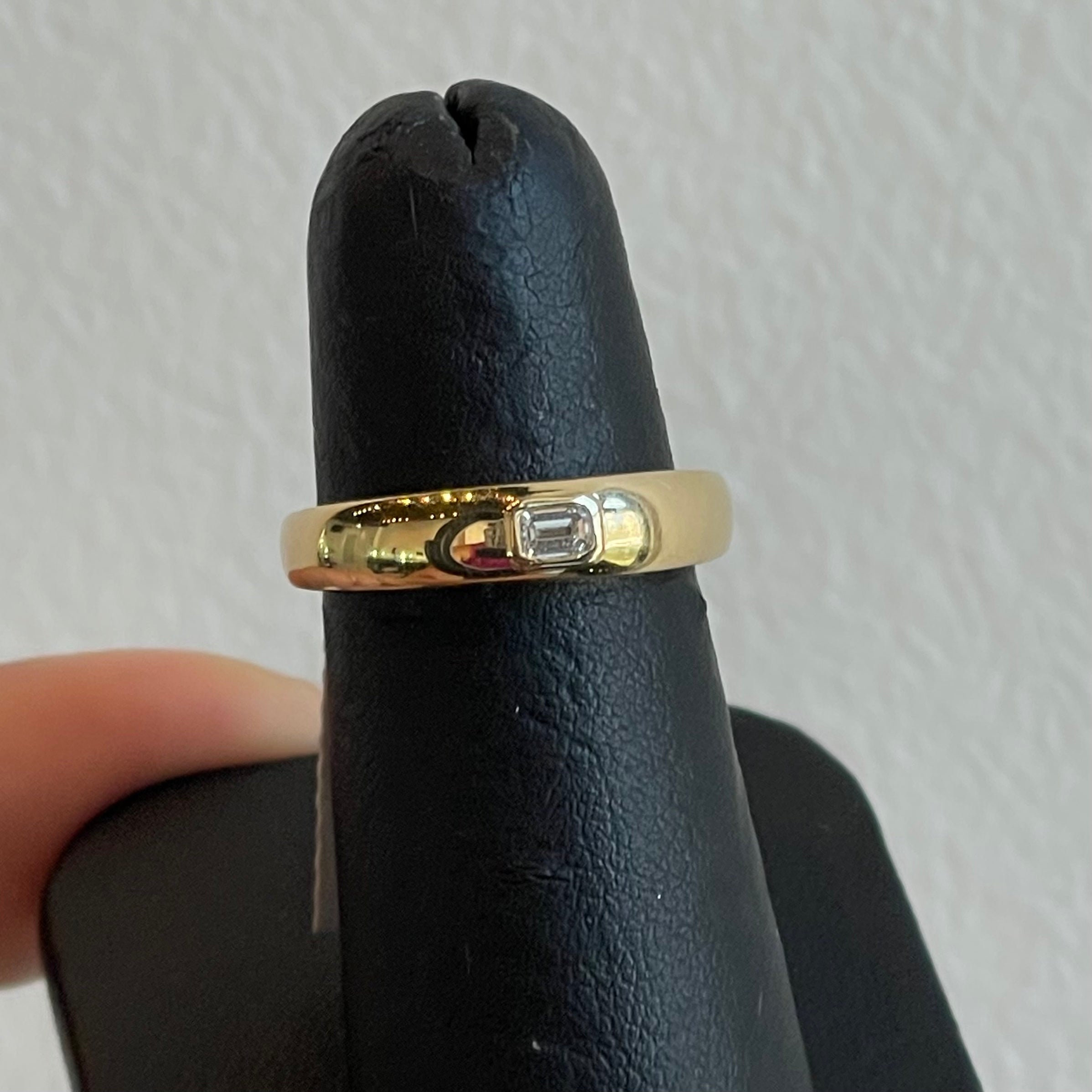 Chunky Fancy Cut Dome Ring