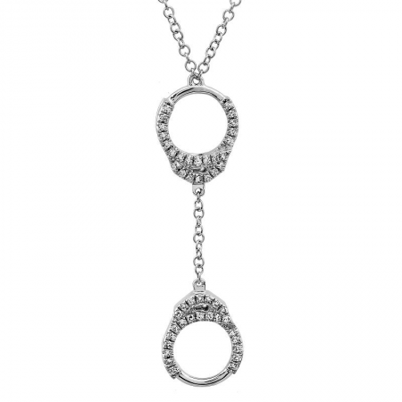 Handcuffs Lariat Necklace
