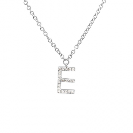 Mini Capital Initial Necklace