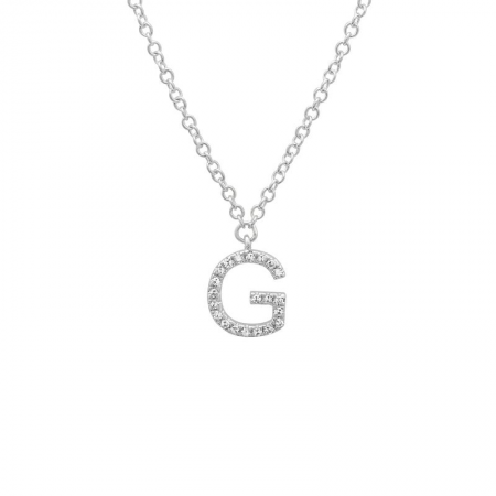 Mini Capital Initial Necklace