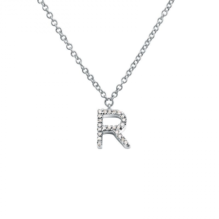 Mini Capital Initial Necklace