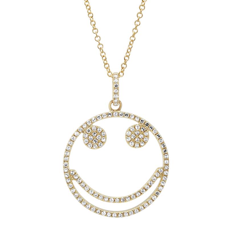 Happy Face Necklace