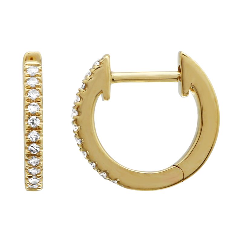 10mm Huggie Hoops