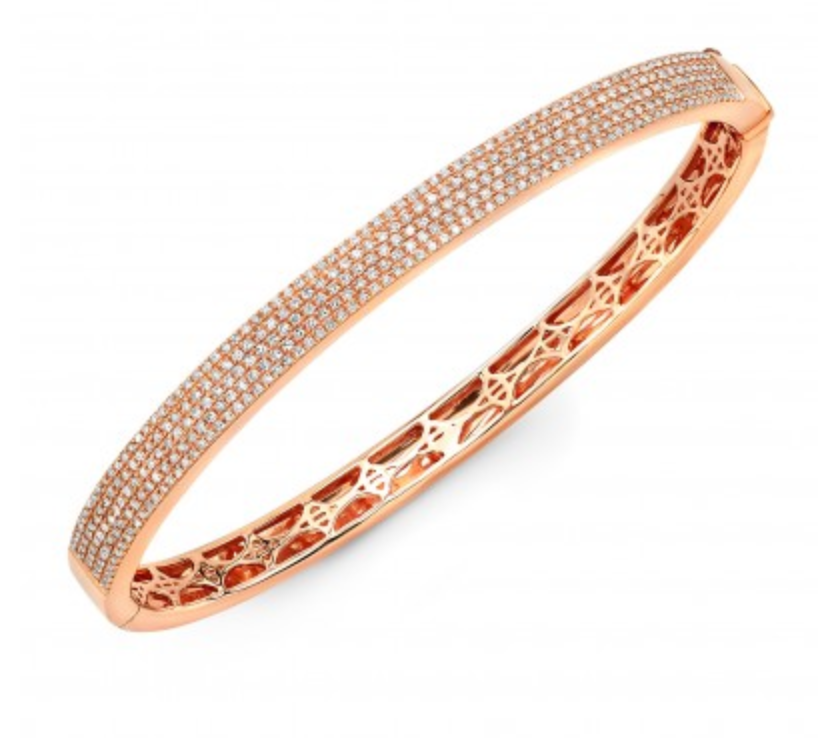 5 Row Pavé Bangle