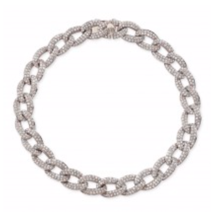 Medium Pavé Link Bracelet