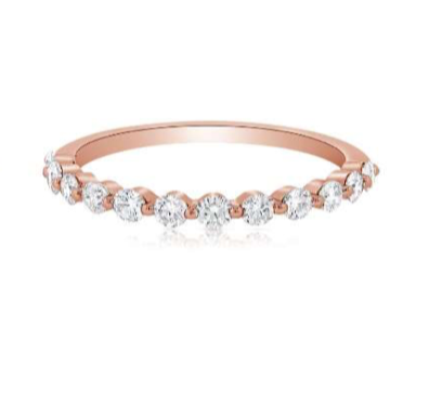 Shared Prong Diamond Band