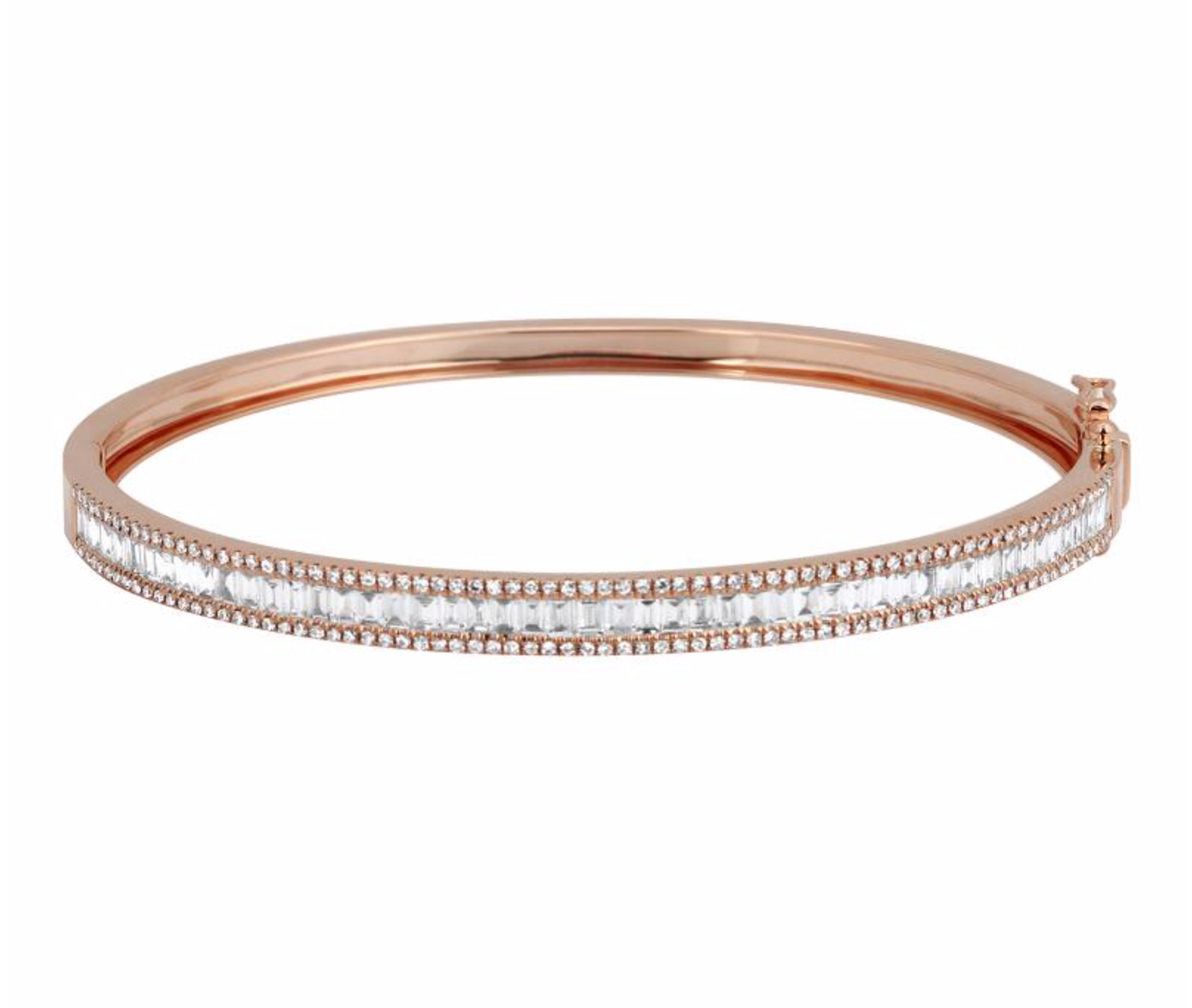 Baguette Filled Bangle
