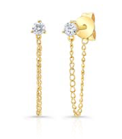 Diamond + Drop Chain