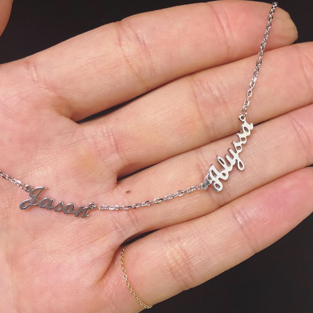 Micro Name Necklace