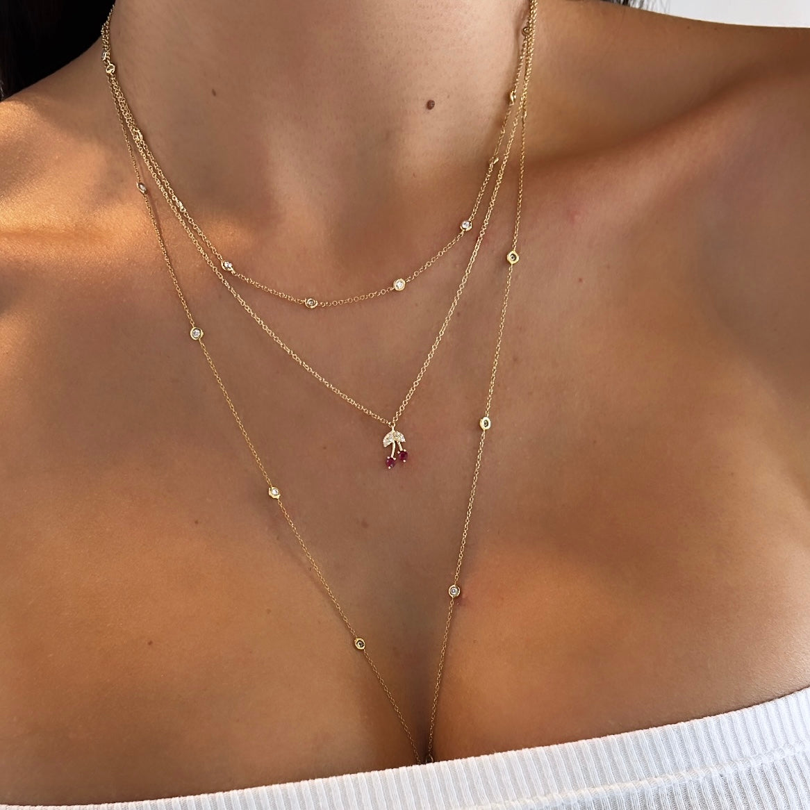 Mini Cherry Necklace