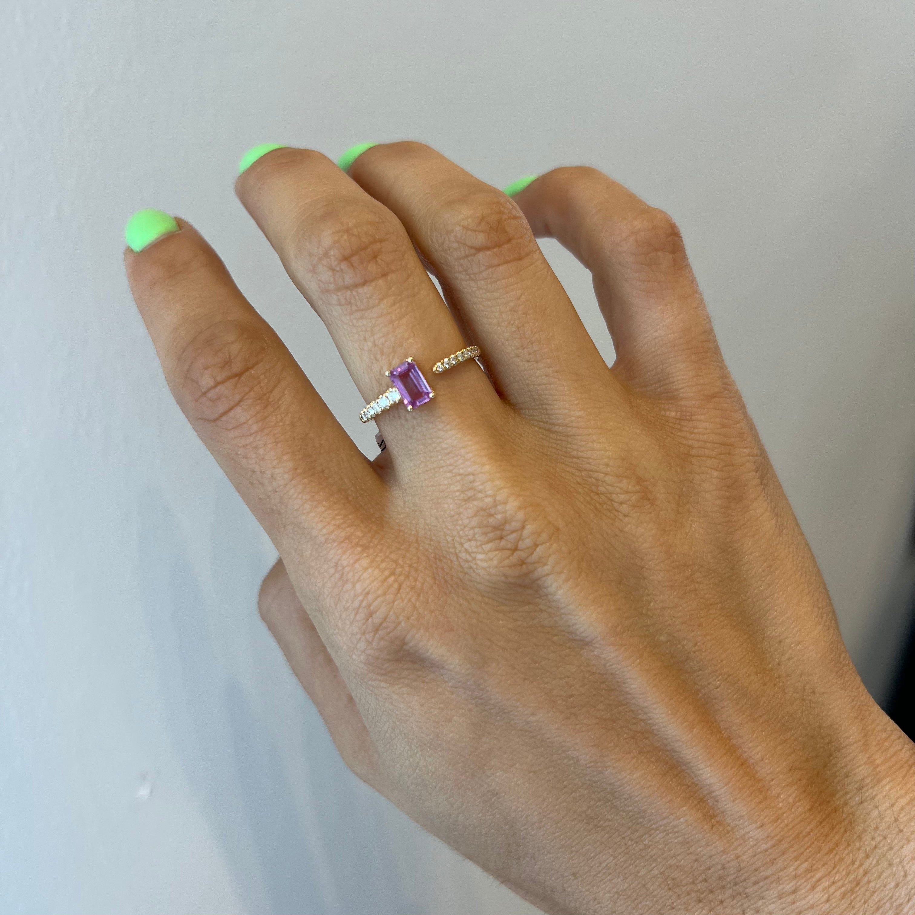 Gemstone Wrap Ring