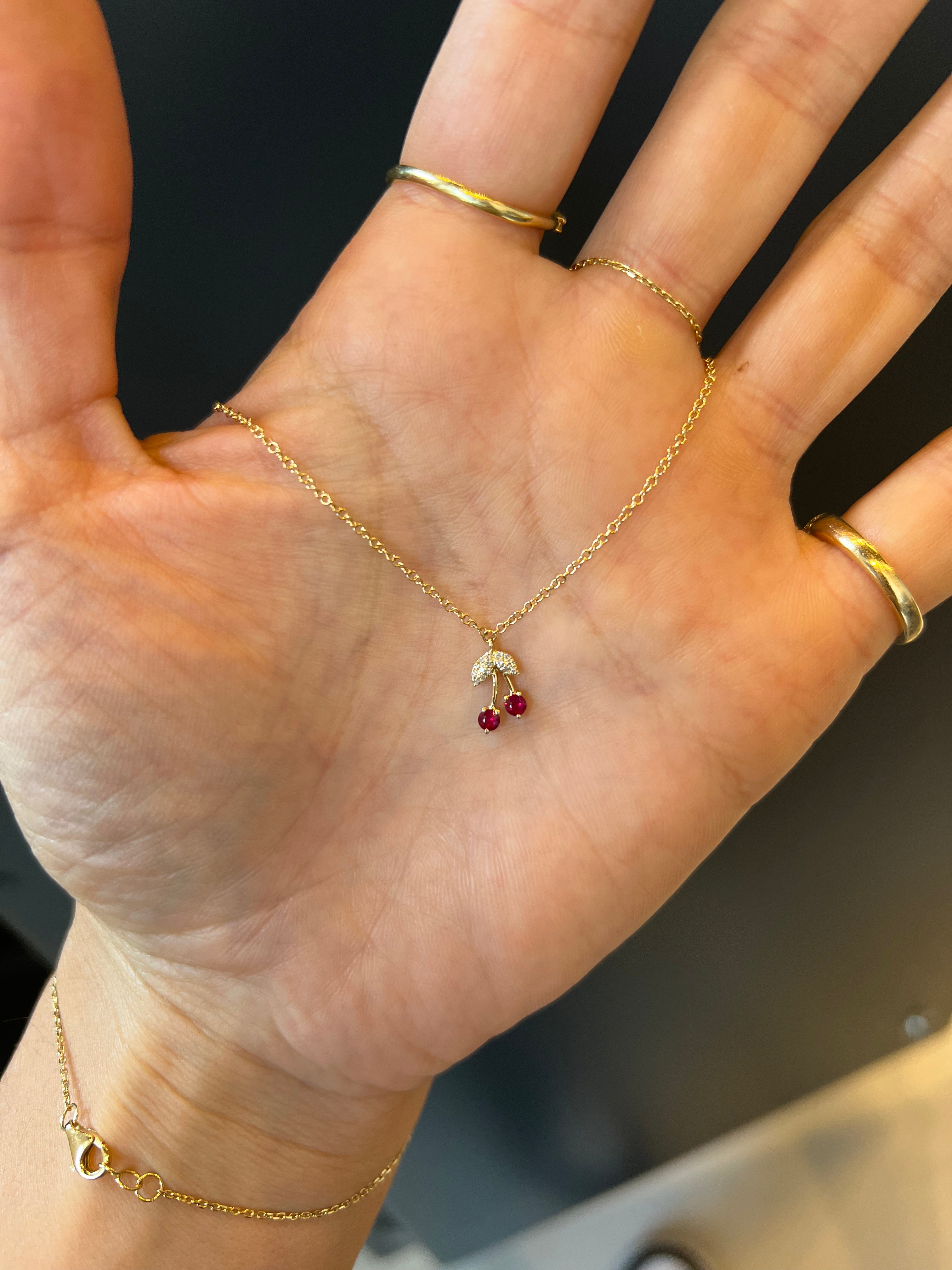 Mini Cherry Necklace