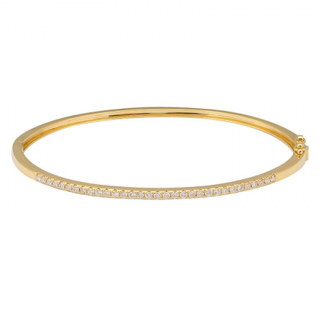 Small Diamond Bangle