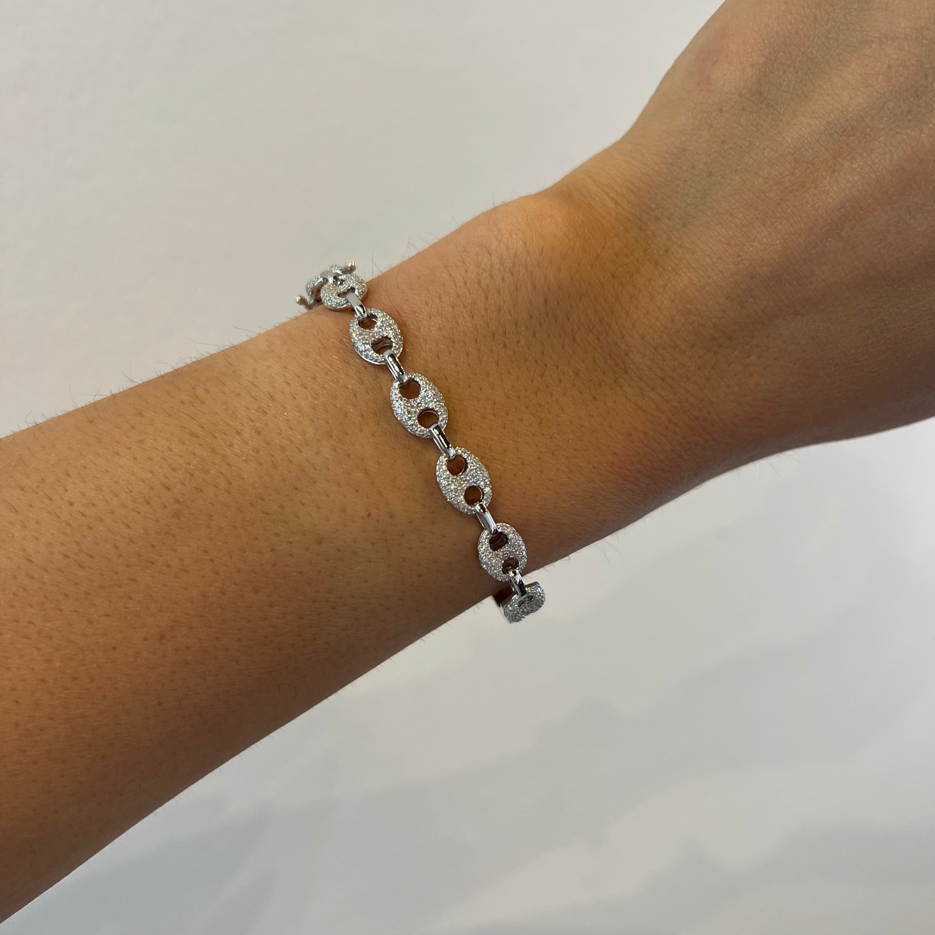 Pavé G Puff Bangle