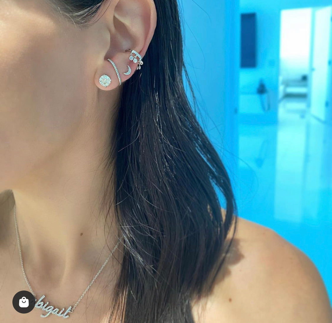 Moon + Star Studs