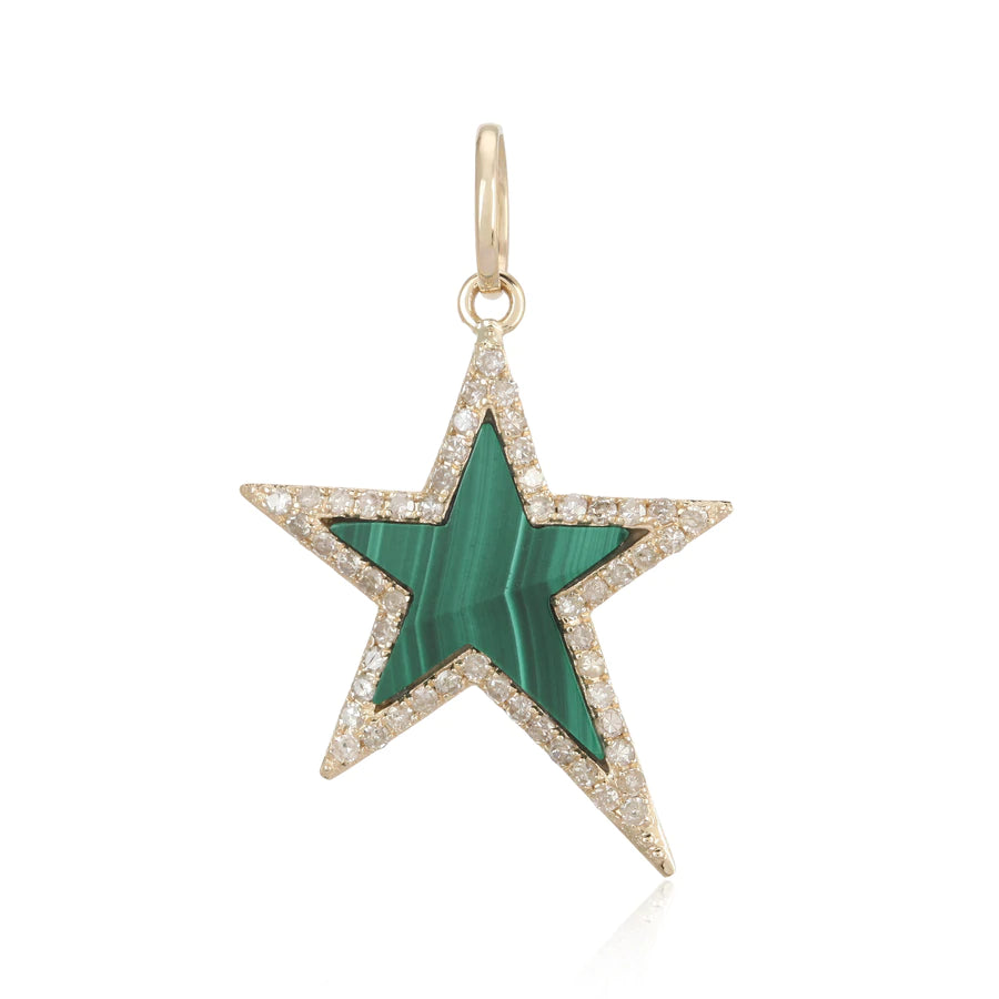 Stone Star Charm