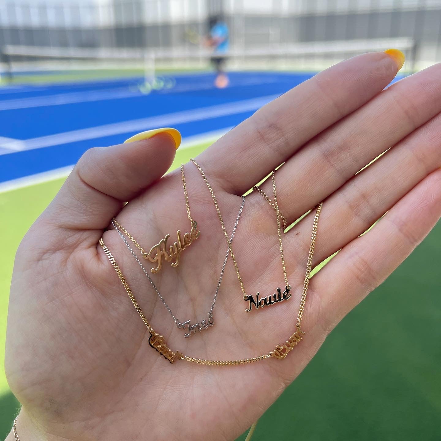 Micro Name Necklace