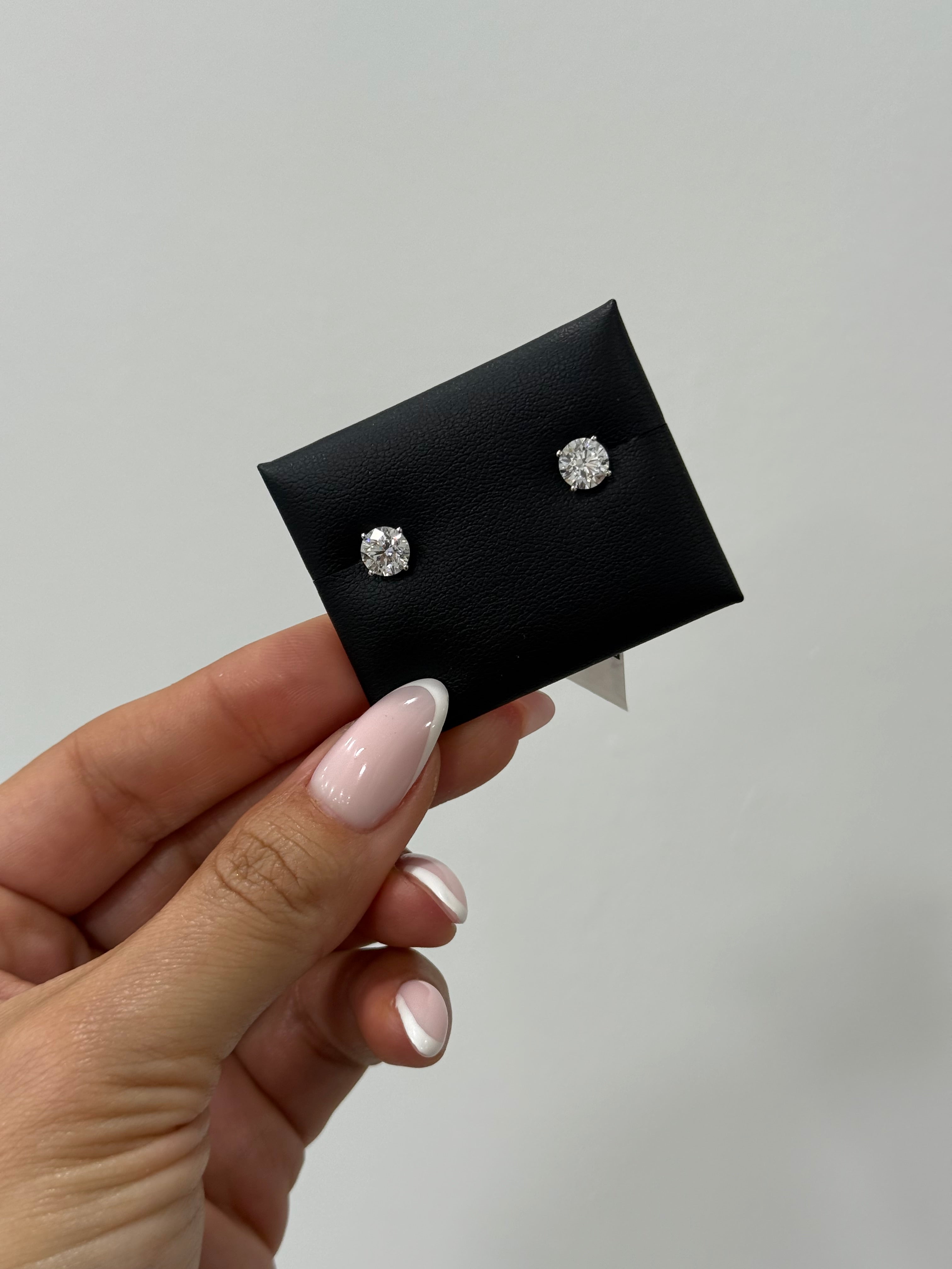 2.08 ct Lab Diamond Studs