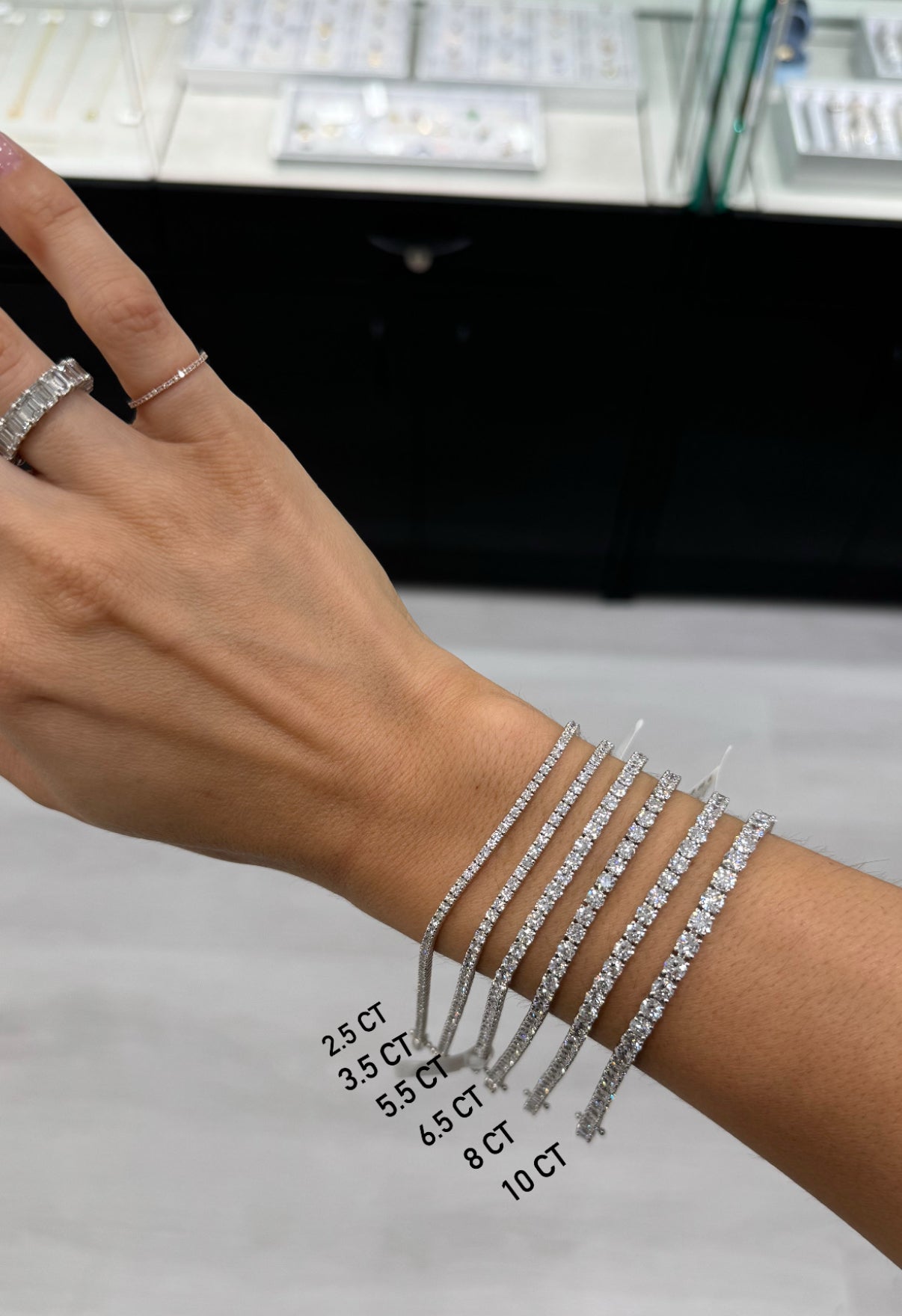 Lab Classic Tennis Bracelet