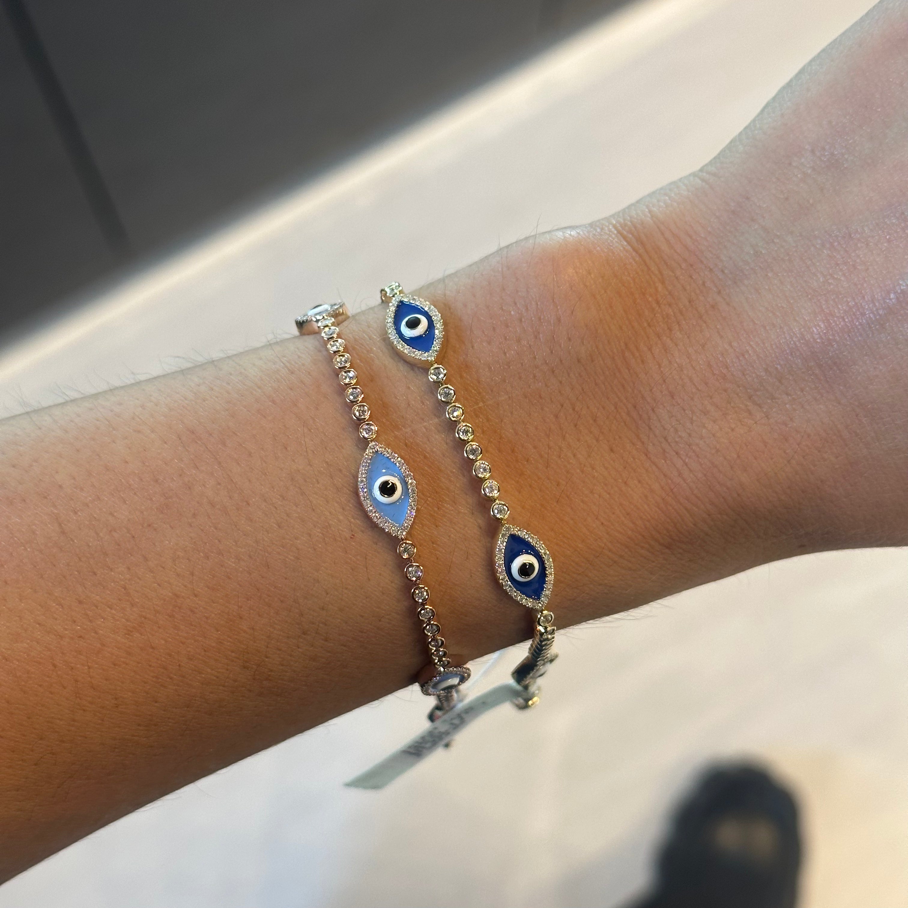 4 Evil Eye + Tennis Bracelet