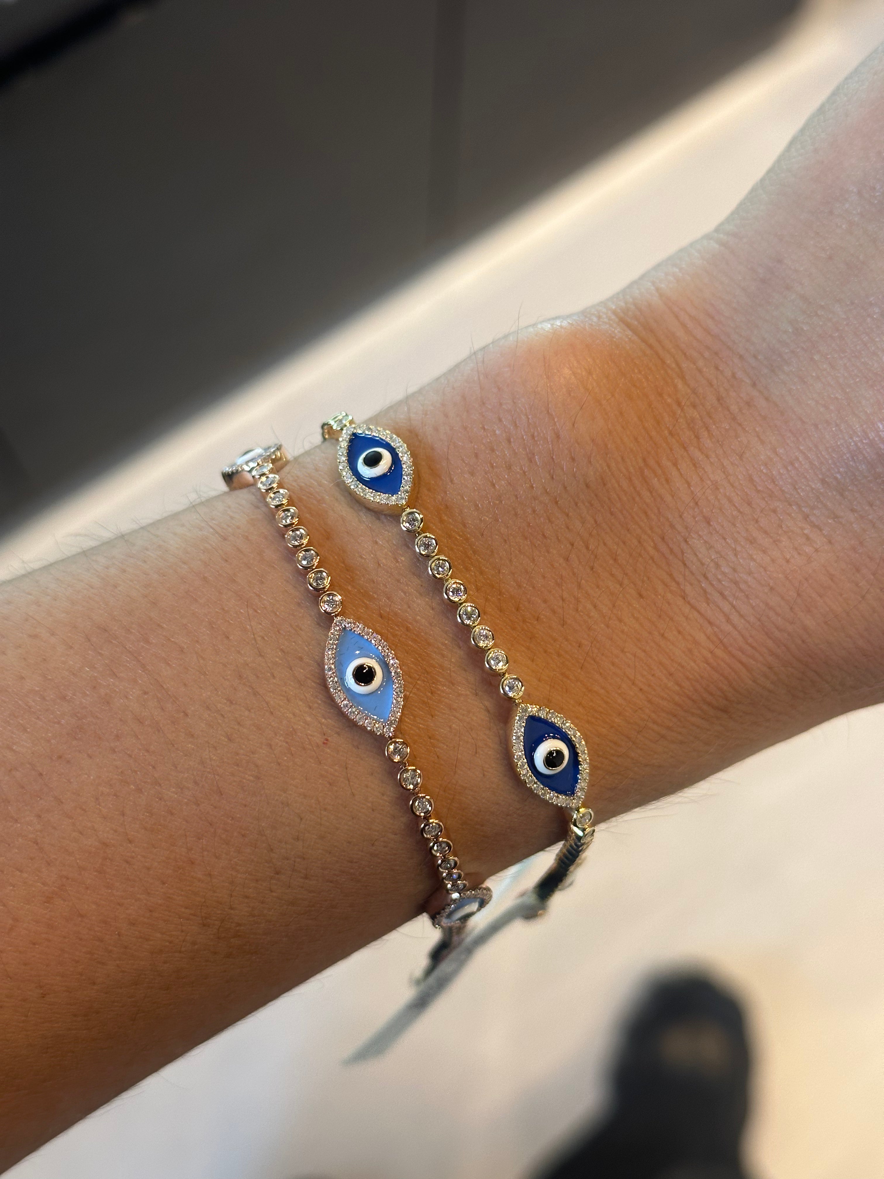 4 Evil Eye + Tennis Bracelet
