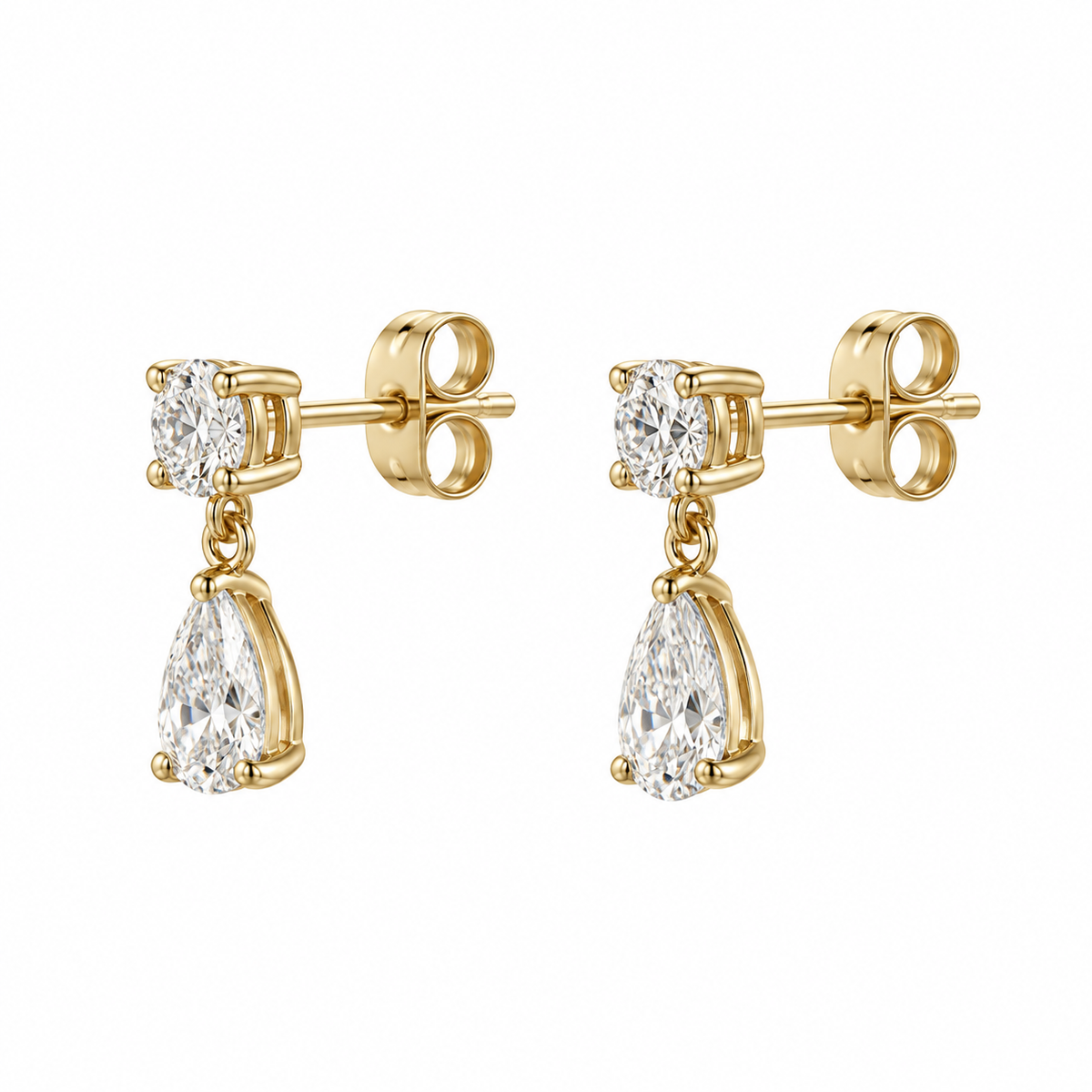 Grace Pear Drop Stud