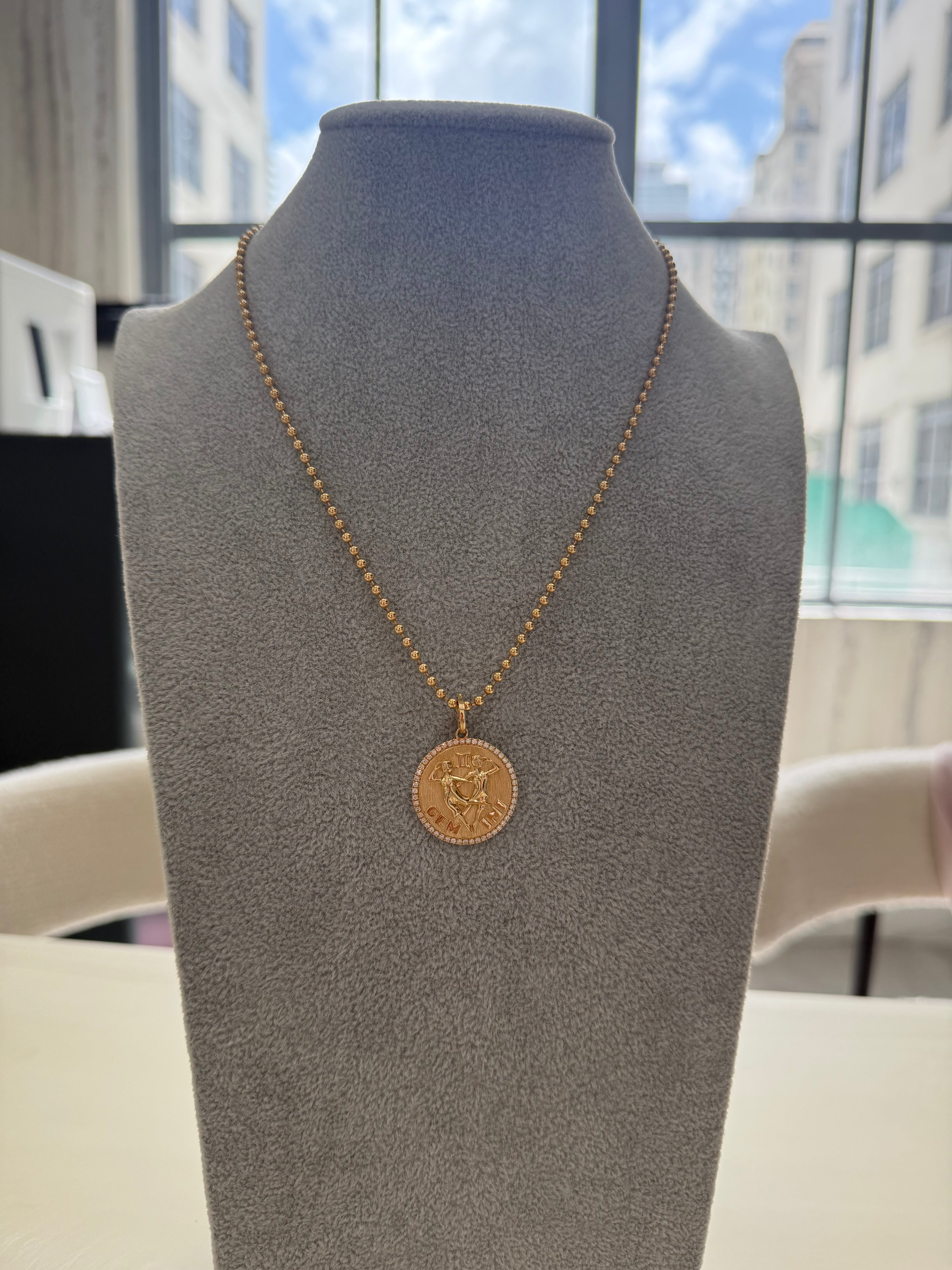Round Zodiac Charm W. Enhancer
