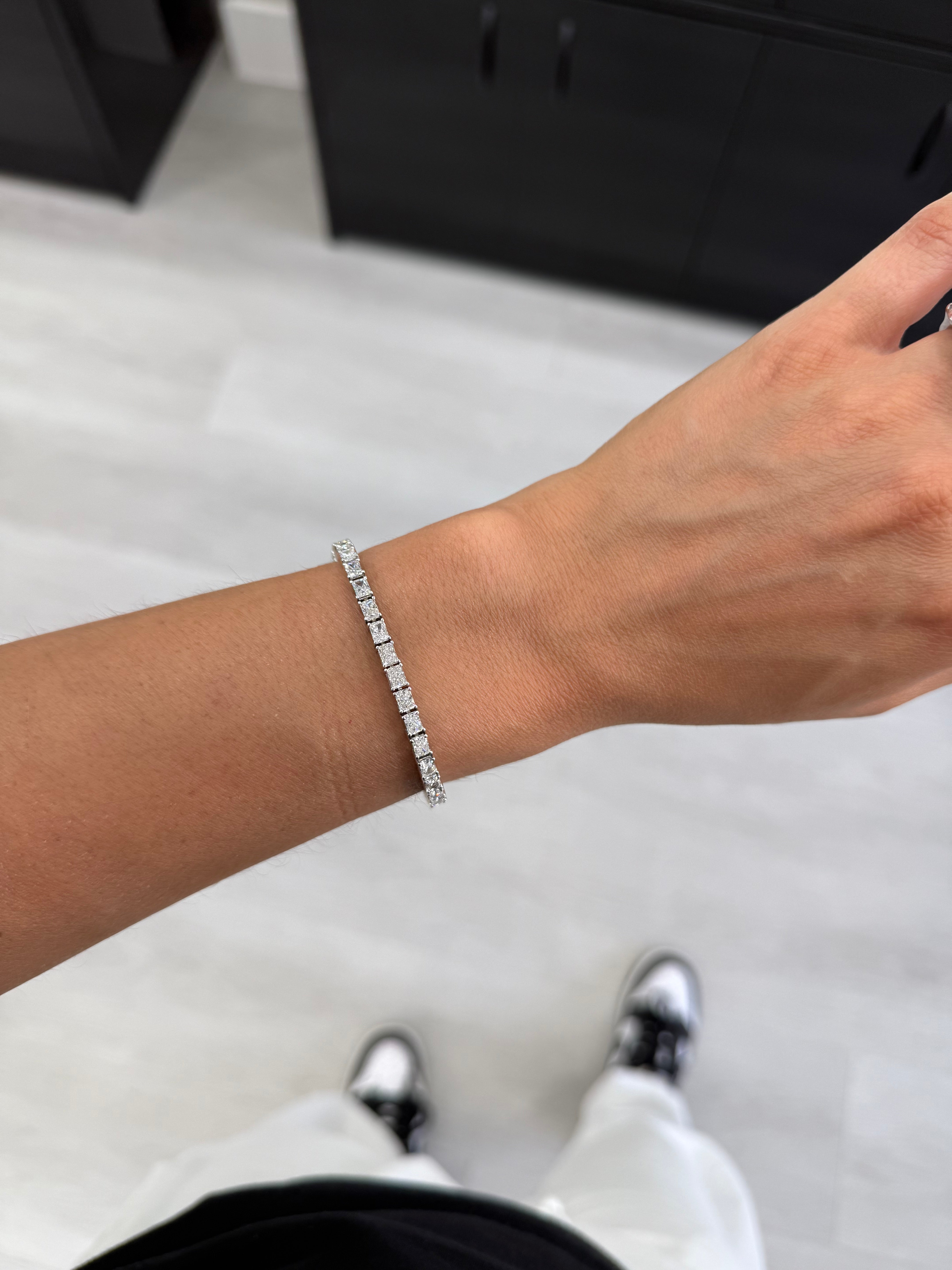 Radiants East to West Lab Tennis Bracelet