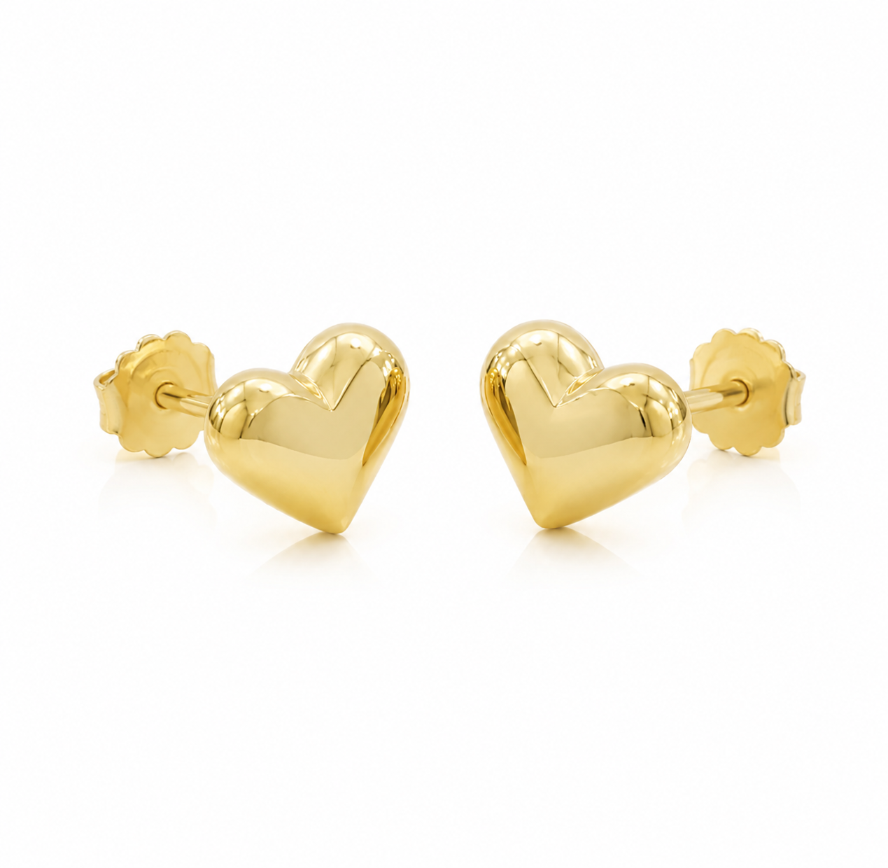 Puffy Heart  Earrings