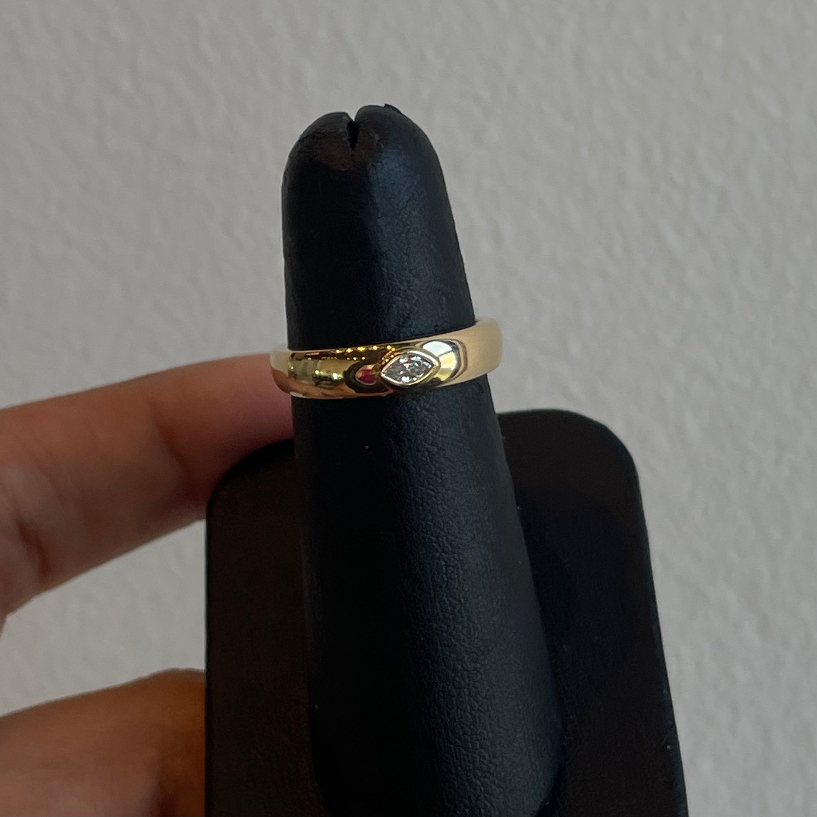 Chunky Fancy Cut Dome Ring